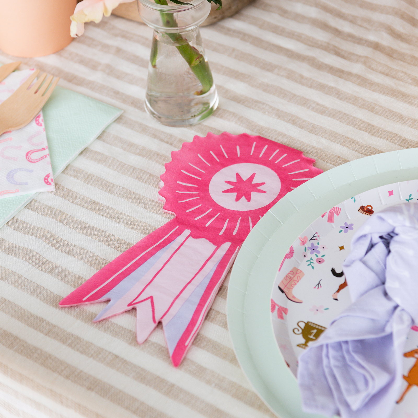 Pony Tales "Show Ribbon" Guest Napkins