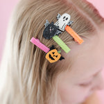 Going Batty Hair Clip Set, Daydream Society, close-up of bat clip detail.