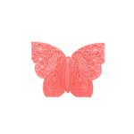 Butterfly Die-Cut Napkins in Pink