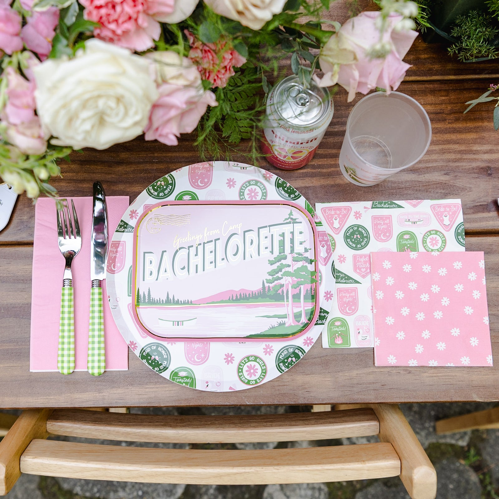 Camp Bachelorette Large Napkins, Jollity & Co