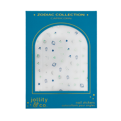 Zodiac Capricorn Nail Stickers