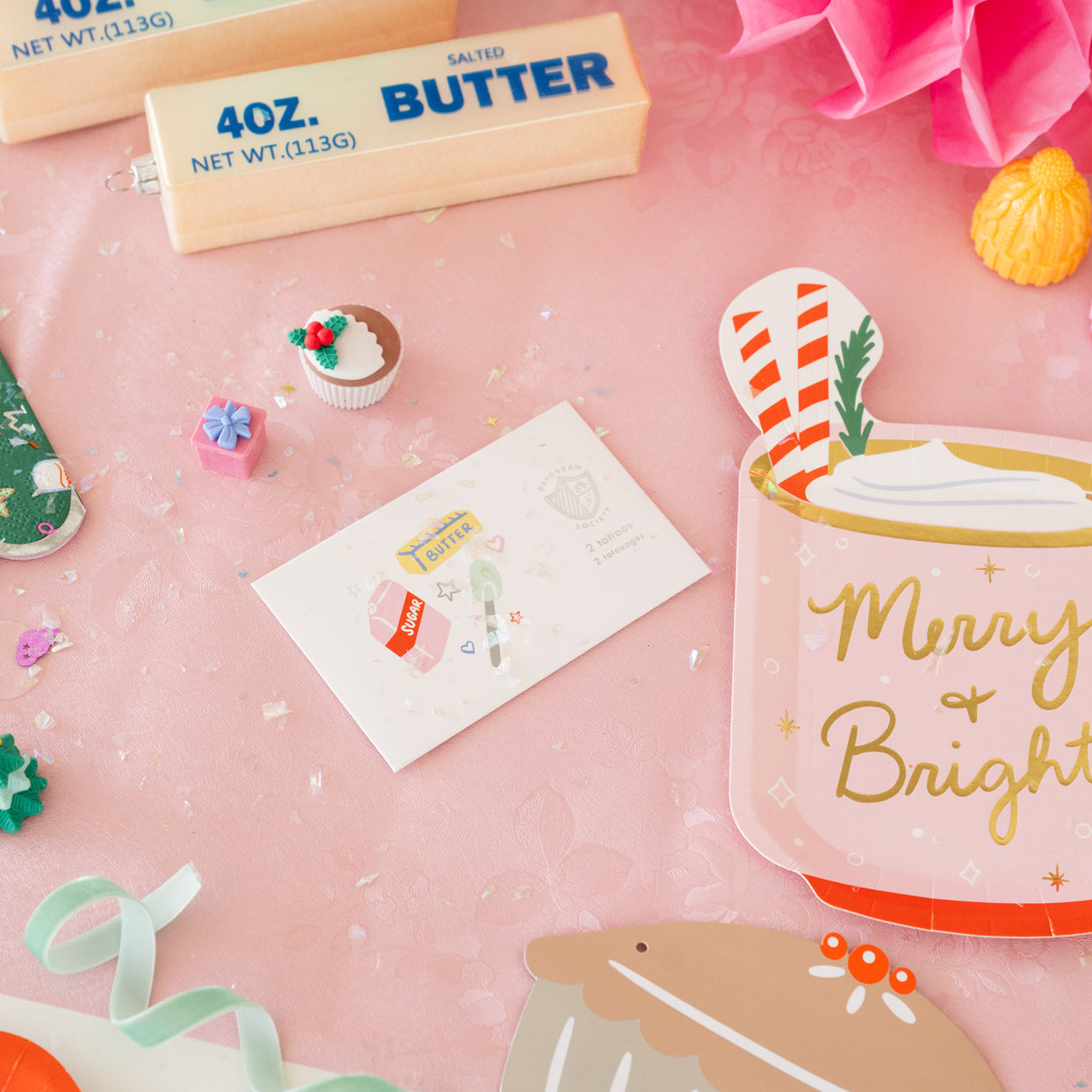 Christmas Eraser Set, Jollity & Co