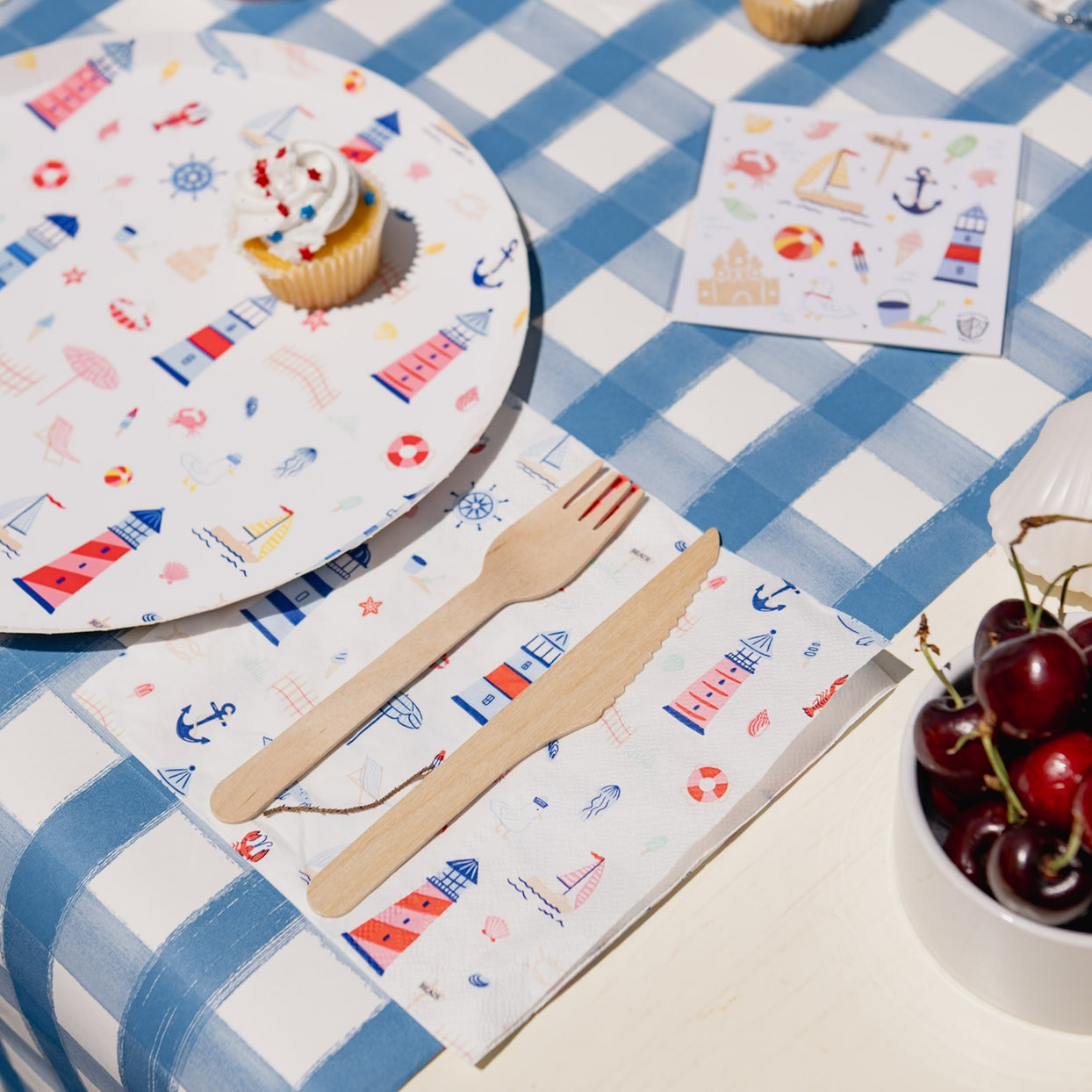 Seaside Large Napkins, Daydream Society