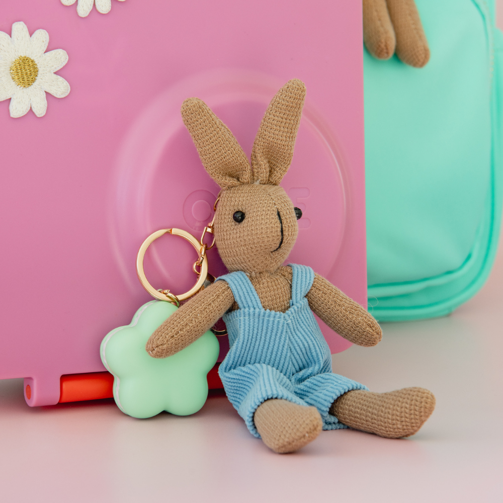 Bunnies In The Garden Bunny Keychain Lip Balm Case Pack, Daydream Society