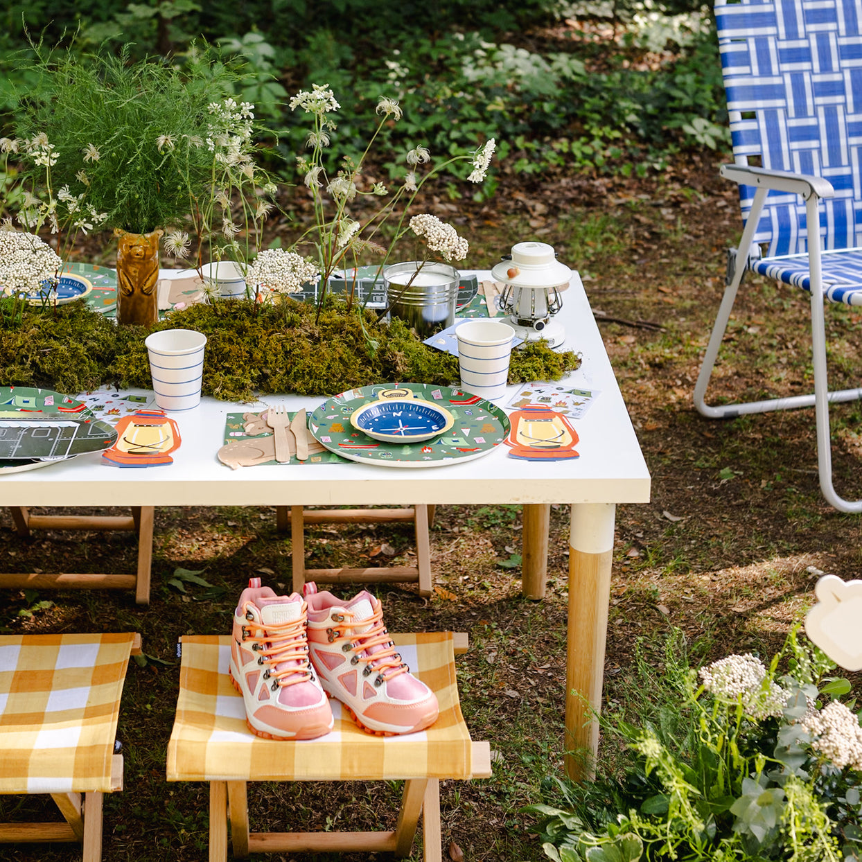 Camp Explorer Happy Trails Canvas Pennant, Daydream Society