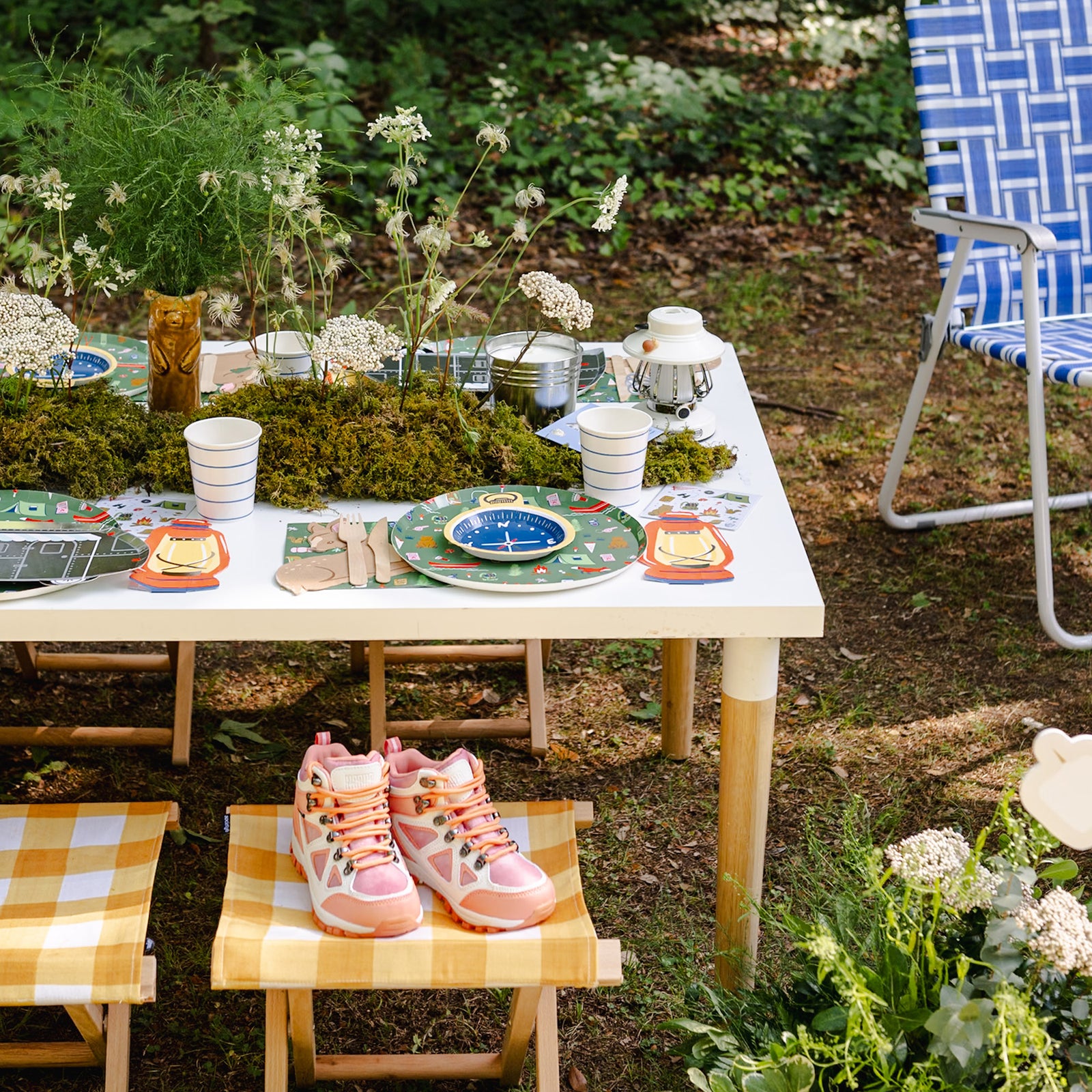 Camp Explorer Happy Trails Canvas Pennant, Daydream Society