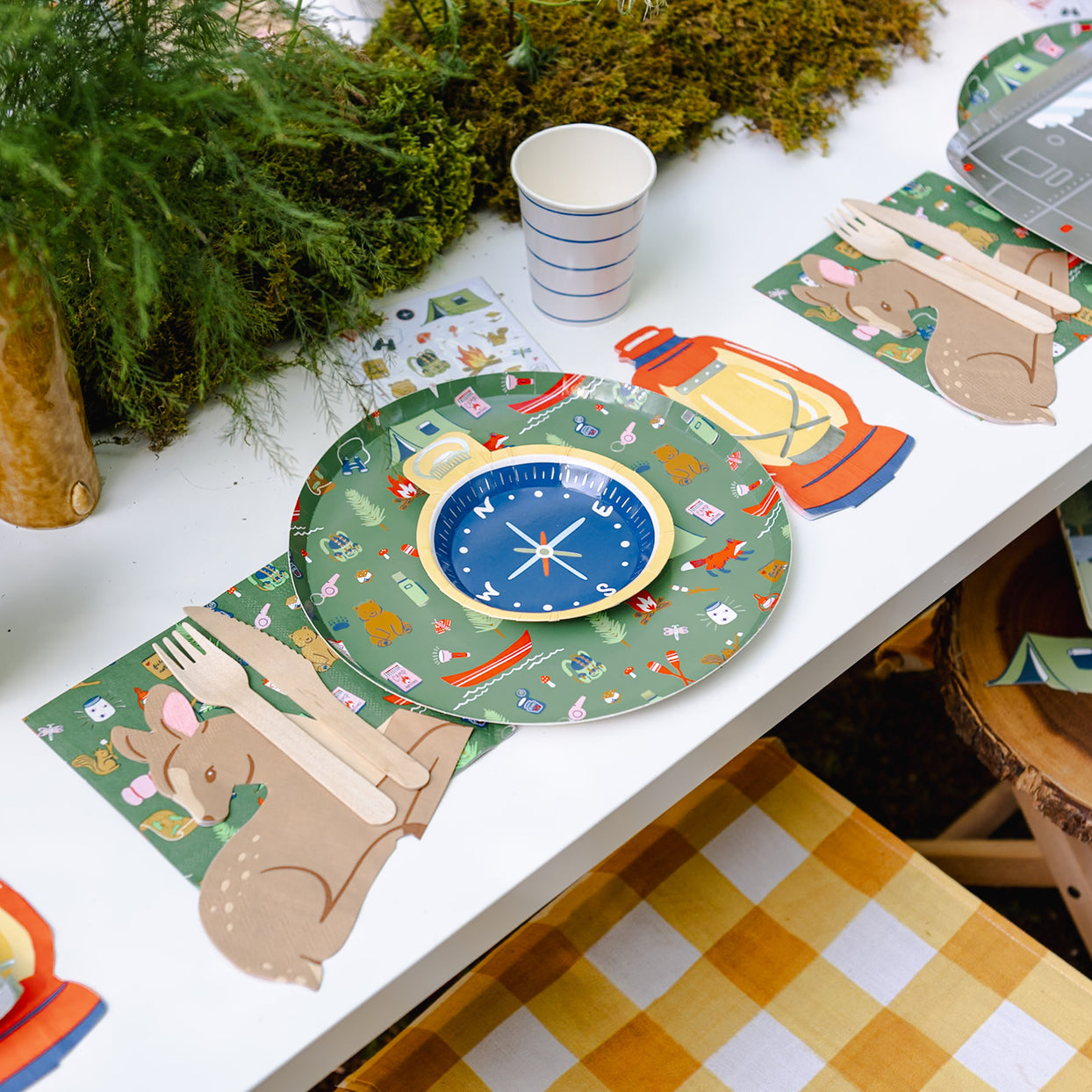 Camp Explorer Happy Trails Canvas Pennant, Daydream Society