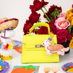 Hot Dog Dachshund Bag Charm, Daydream Society