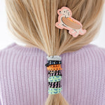 Trick or Treat Street Hot Dog Dachshund Vegan Leather Hair Clip, Daydream Society