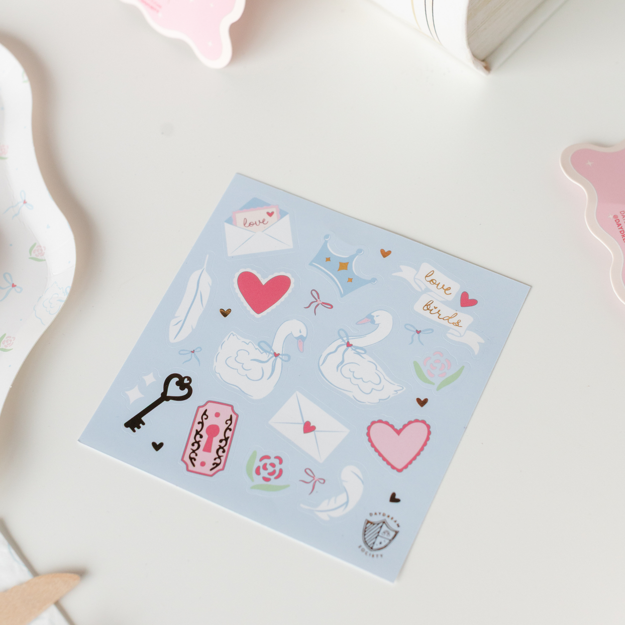Love Birds Stickers, Daydream Society