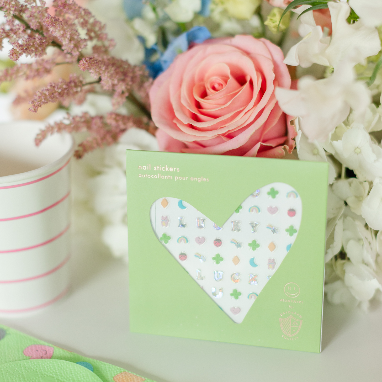 Lucky Me Nail Stickers, Daydream Society