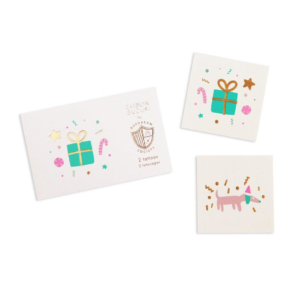 Christmas Temporary Tattoos - Choose from 12 Styles