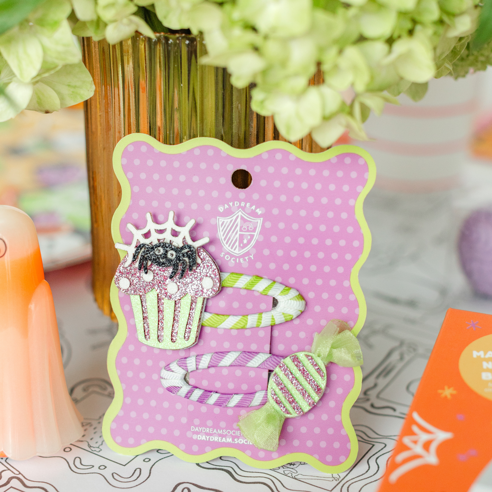 Monster Mash Sweet Treat Hair Clip Set, Daydream Society
