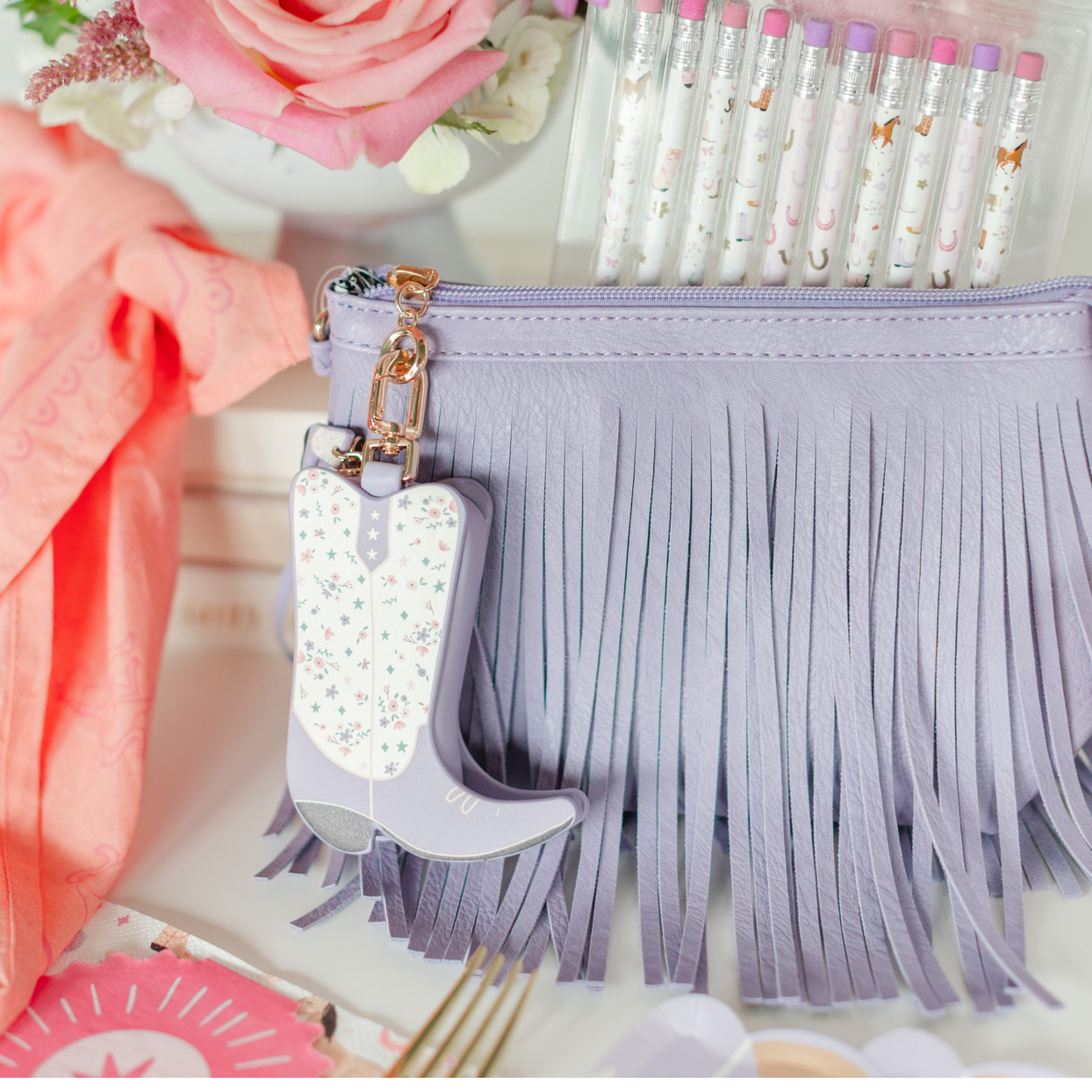 Pony Tales Cowgirl Boot Bag Charm, Daydream Society