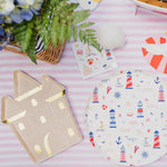 Seaside Sandcastle Large Plates, Daydream Society