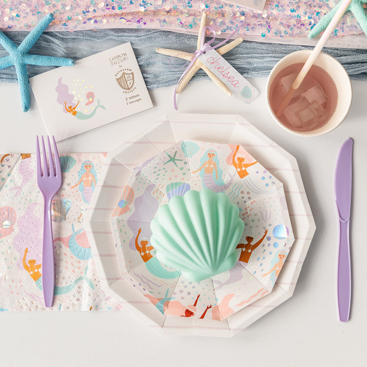 Under the Sea Mermaid Small Plates