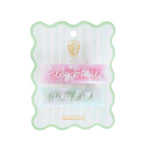 Silly Goose Acetate Hair Clip Set, Daydream Society