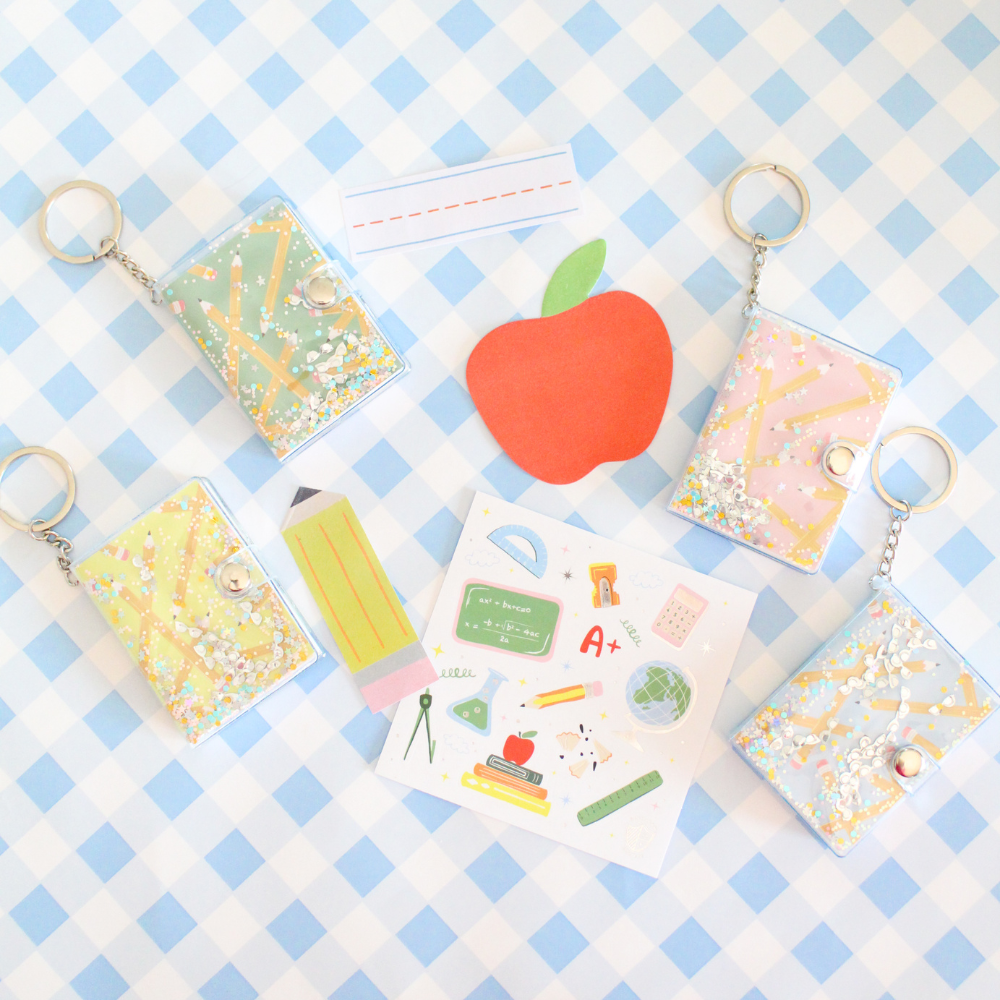 Smarty Pants Notebook Keychain - 4 Color Options, Daydream Society