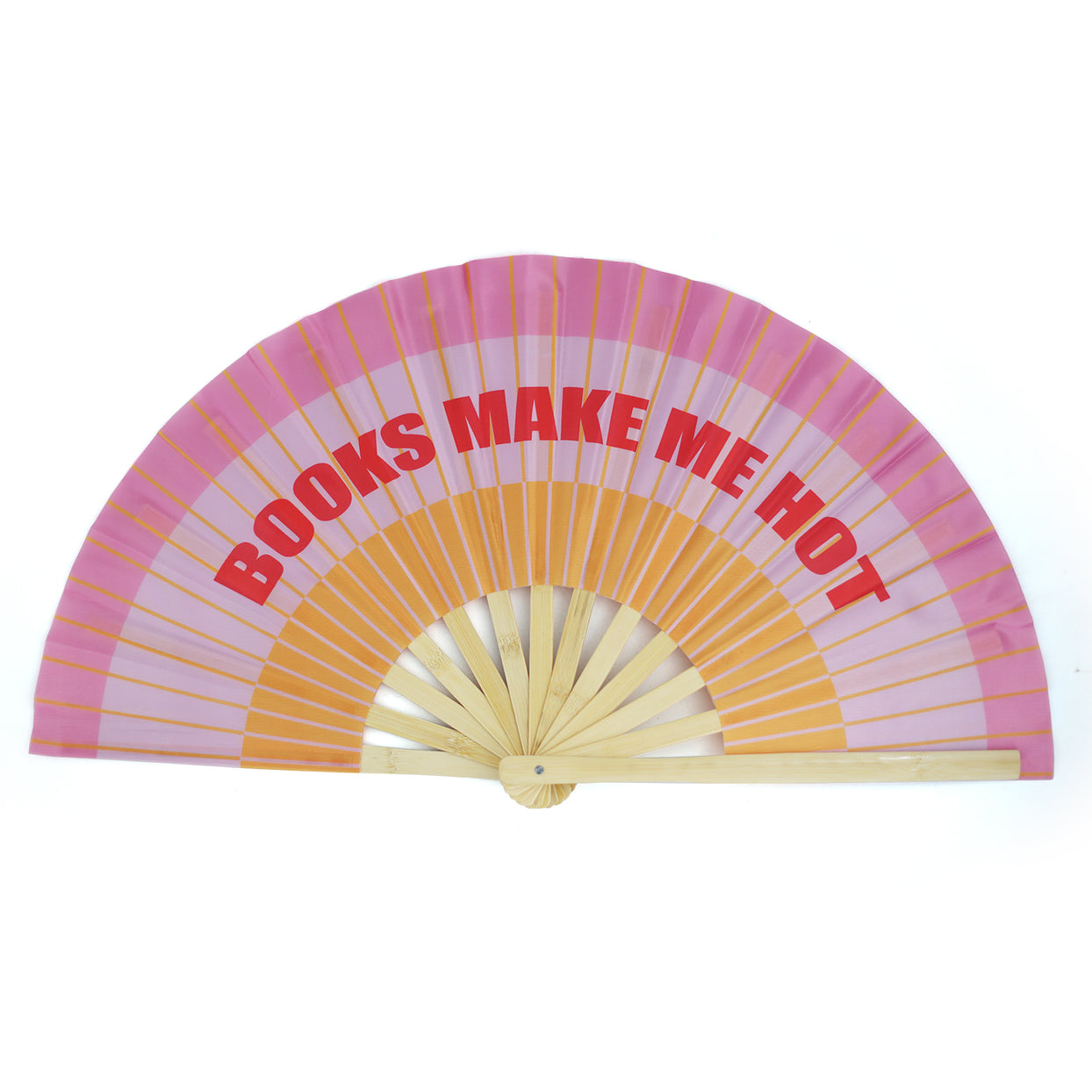 Books Make Me Hot Folding Fan, Jollity & Co