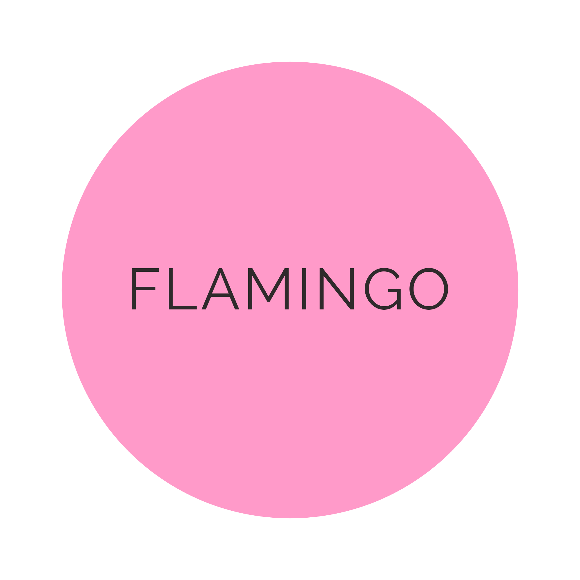 Shade Collection Flamingo Large Napkins