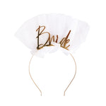 "Bride" Metal Headband - Gold