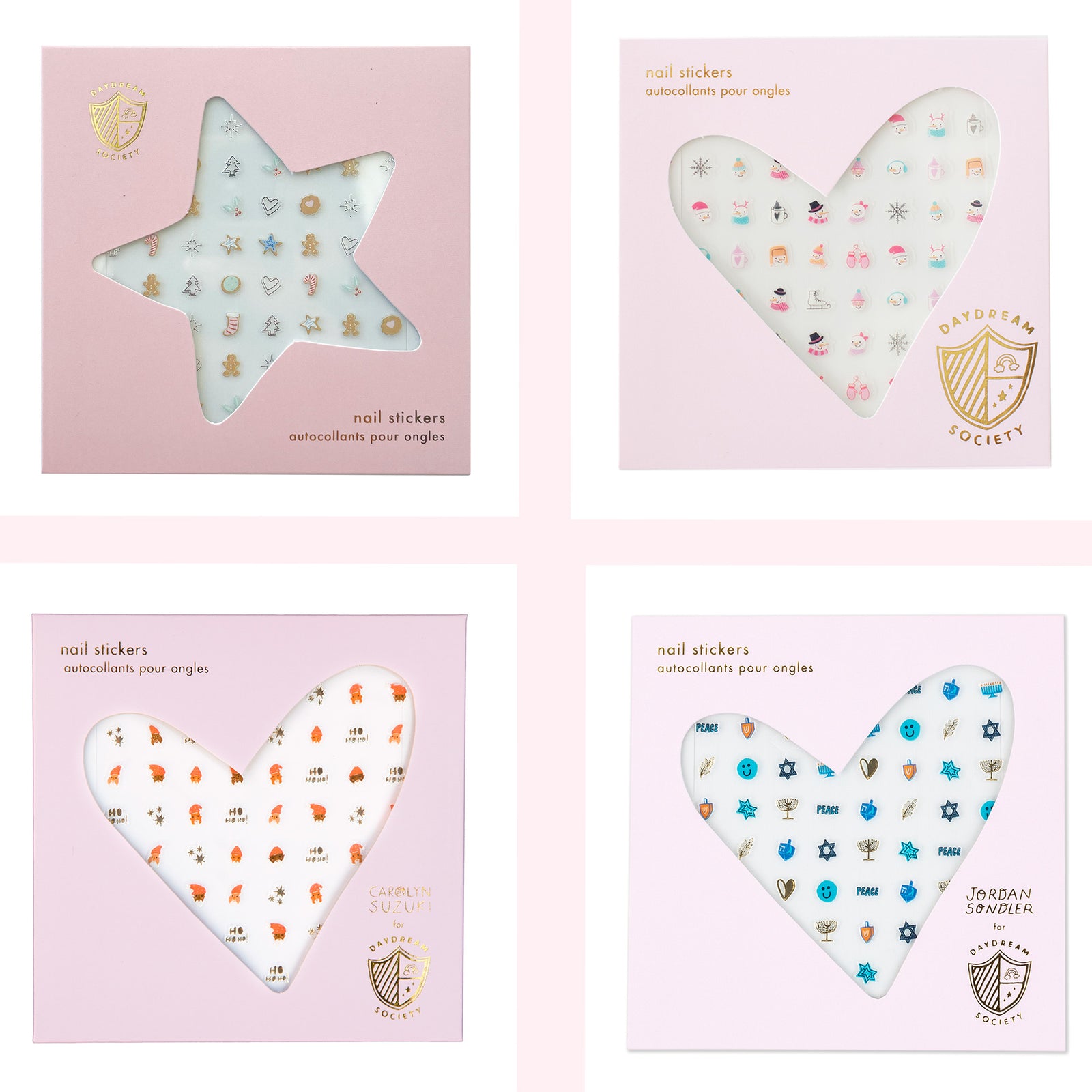  Nail sticker sheets