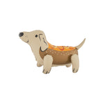 Trick or Treat Street Hot Dog Dachshund Mylar Balloon, Daydream Society