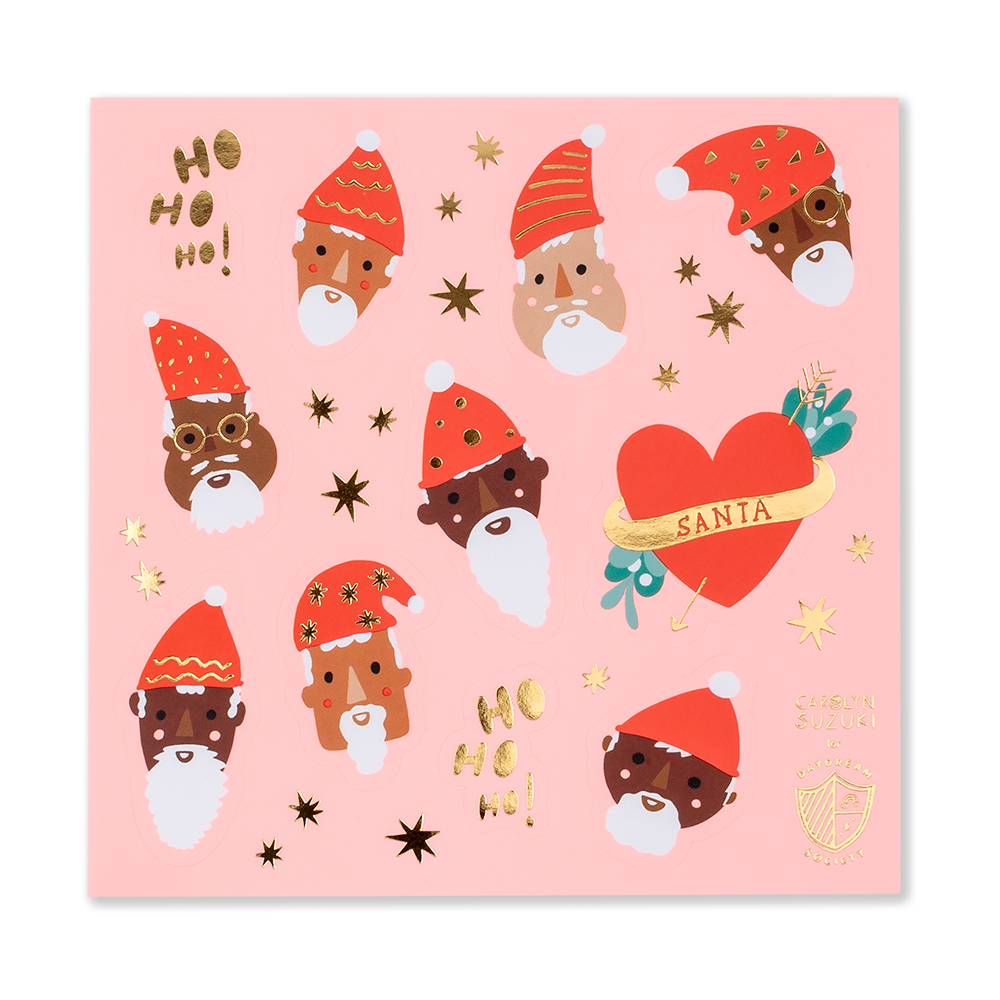 Christmas Sticker Sheets - Choose from 8 Styles