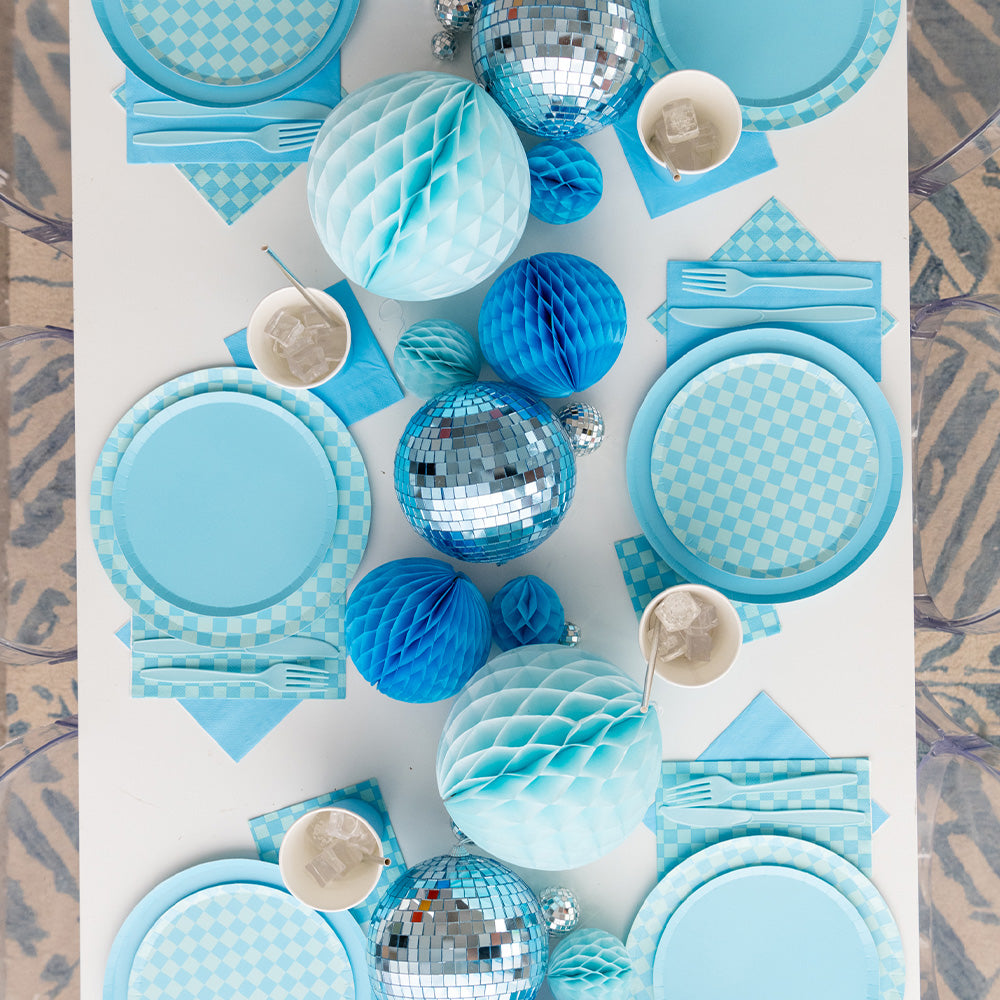 Check It! Out of the Blue Dessert Plates