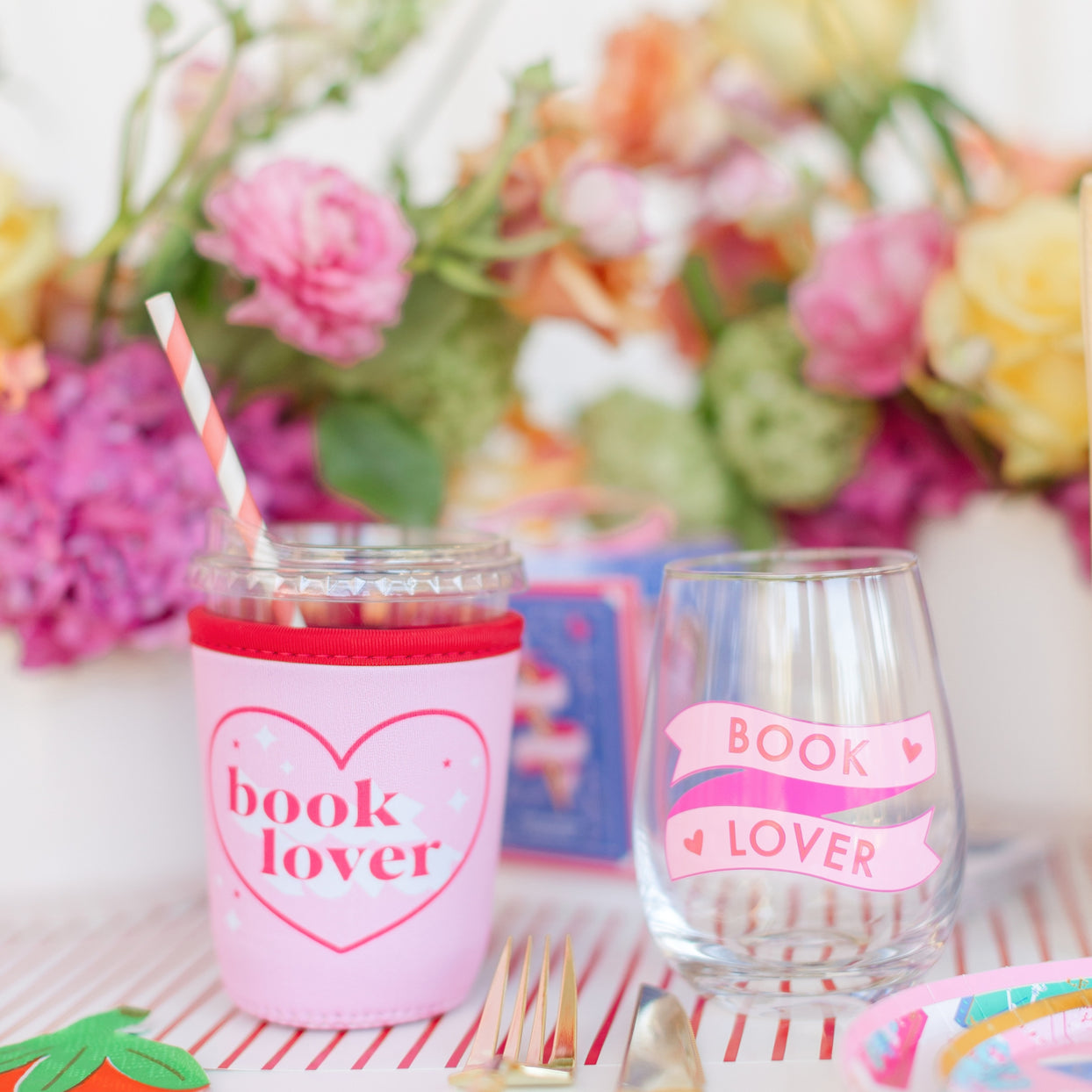 Book Club Book Lover Wine Glass, Jollity & Co