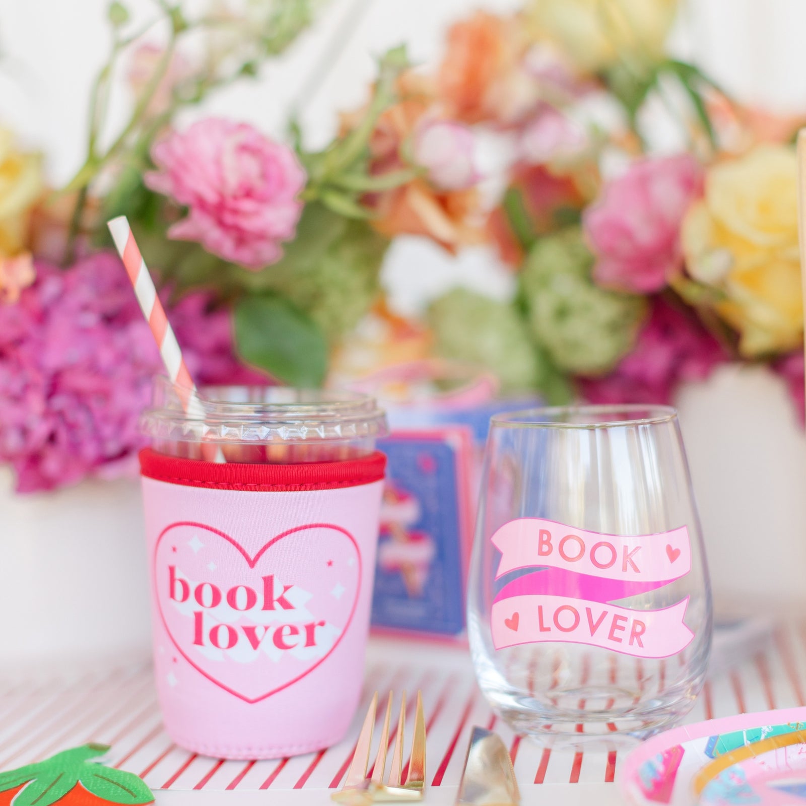 Book Club Book Lover Wine Glass, Jollity & Co