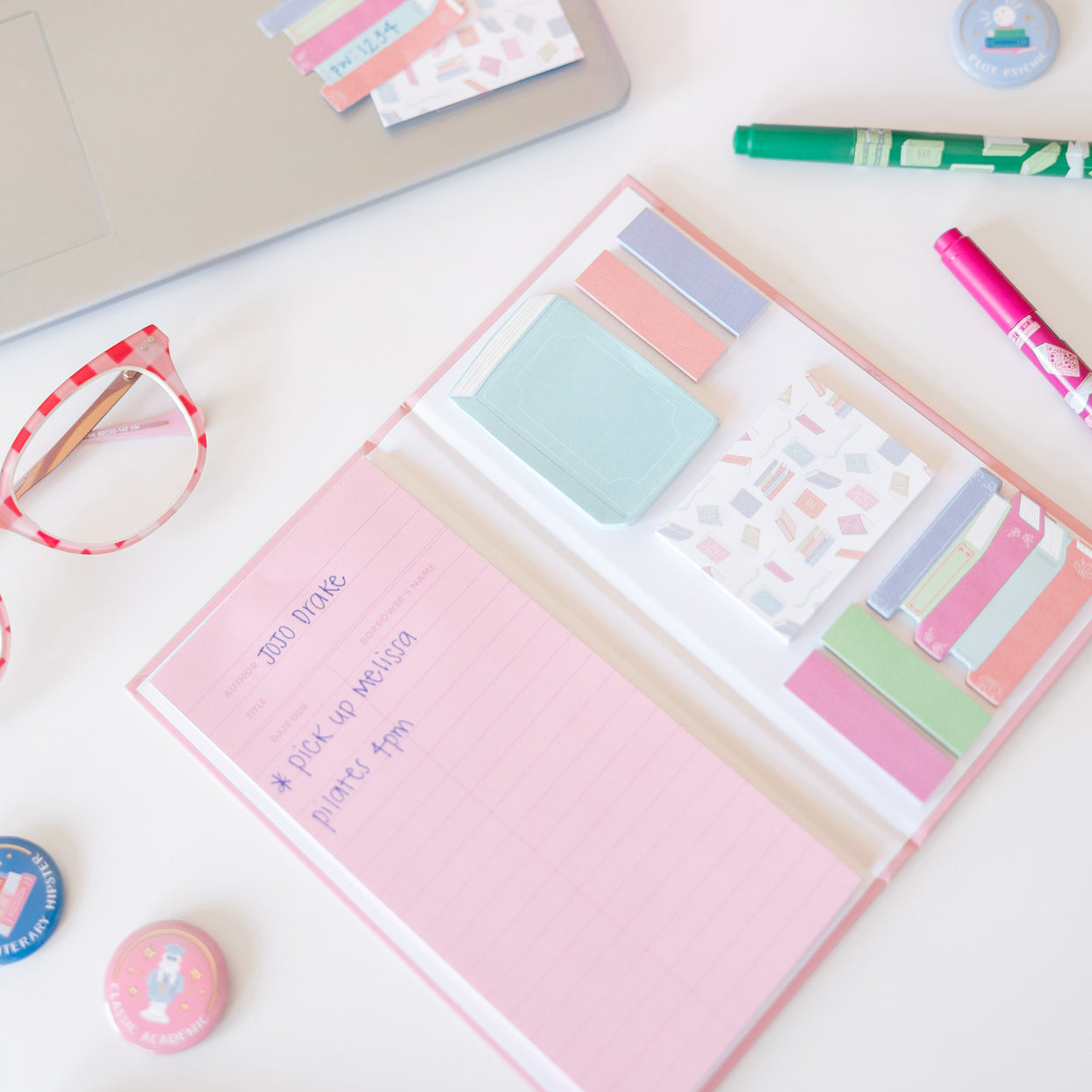 Book Club Sticky Note Set