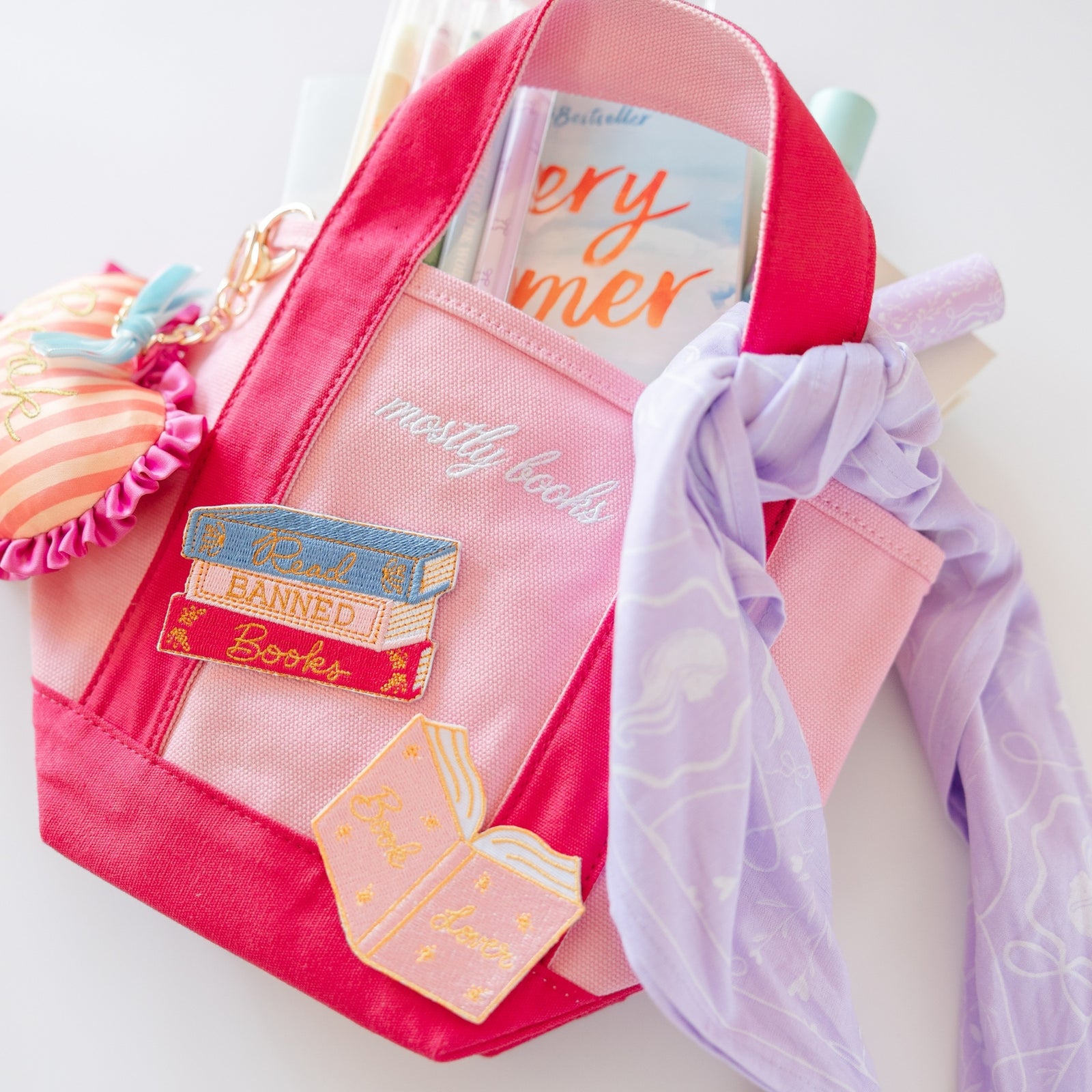 Book Club Silhouette Bandana, Jollity & Co