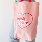 Book Lover Canvas Tote Bag, Jollity & Co