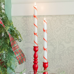 Ribbon Bow Taper Candle Set - 3 Color Options, Jollity & Co