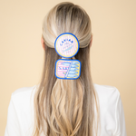 Caviar + Sardine Can Vegan Leather Hair Clip, Jollity & Co
