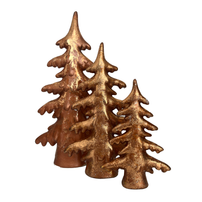 Copper Porcelain Tree Set of 3