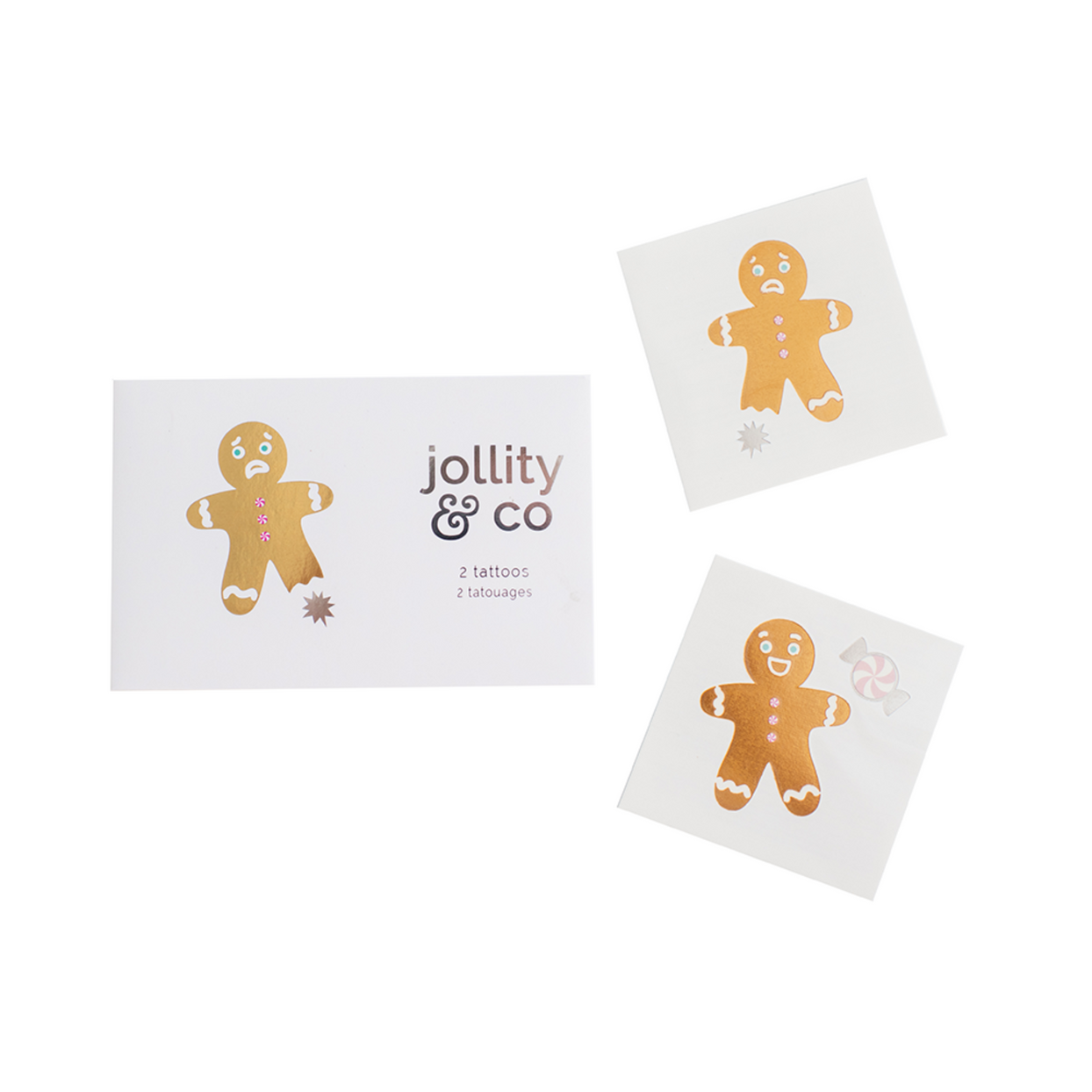 Christmas Temporary Tattoos - Choose from 12 Styles
