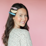 Lemon and Sardines Vegan Leather Hair Clip Set, Jollity & Co