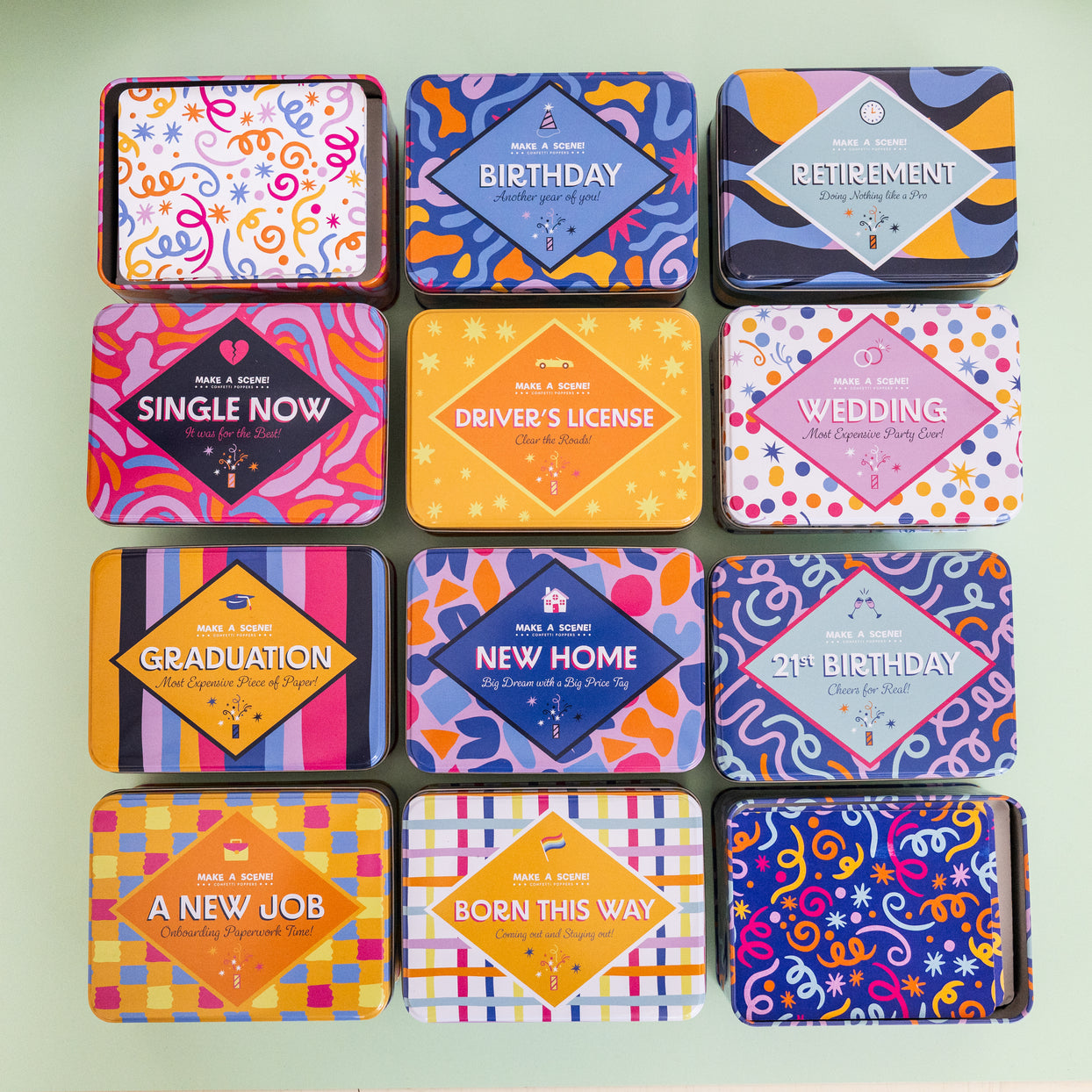 Confetti Popper Set - Choose from 12 Options