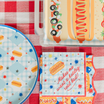 Patriotic Hot Dog Large Napkins, Jollity & CO