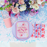 Queens Four Of A Kind Patterned Large Napkins, Jollity & Co