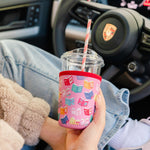 Rom Com Book Themed Beverage Sleeve, Jollity & Co