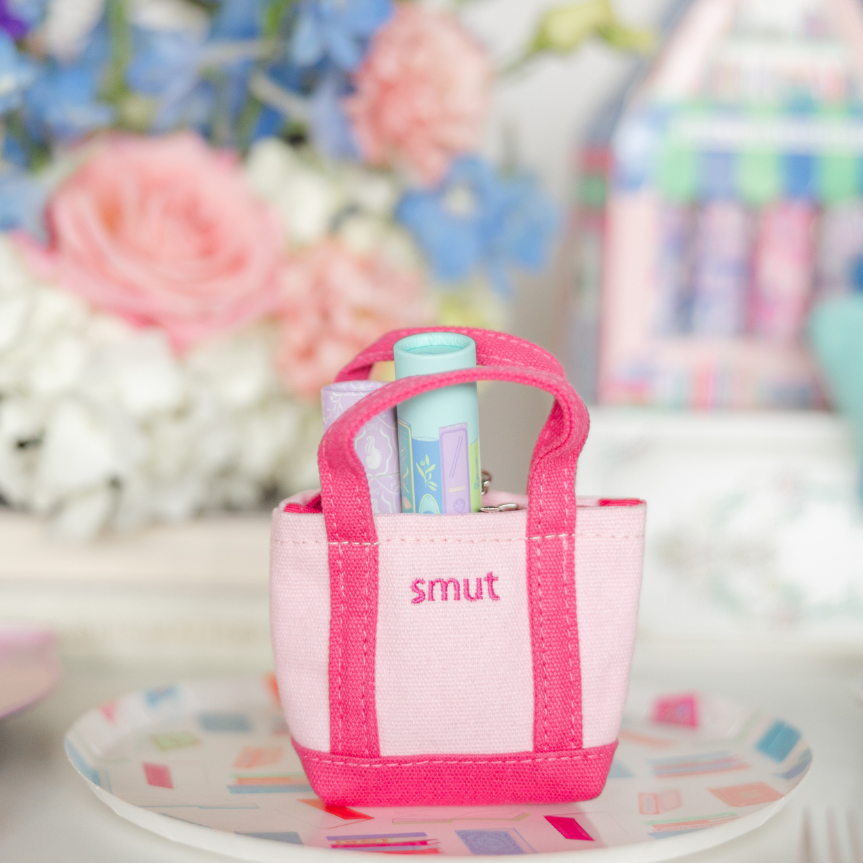 Smut Tiny Tote Keychain, Jollity & Co