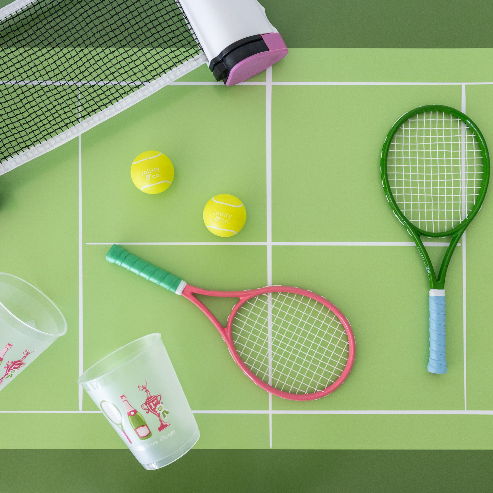 Tennis Table Pong Large Game Set, Jollity & Co