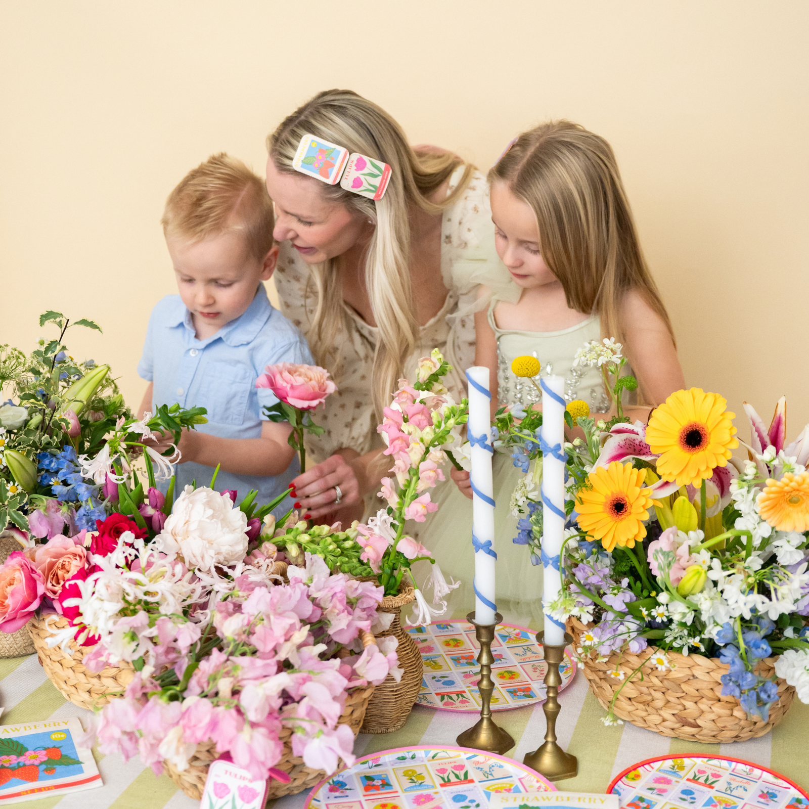 Strawberry Seed Packet Vegan Leather Hair Clip, Jollity & Co