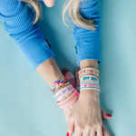 Witty Embroidered Bracelets, Jollity & Co
