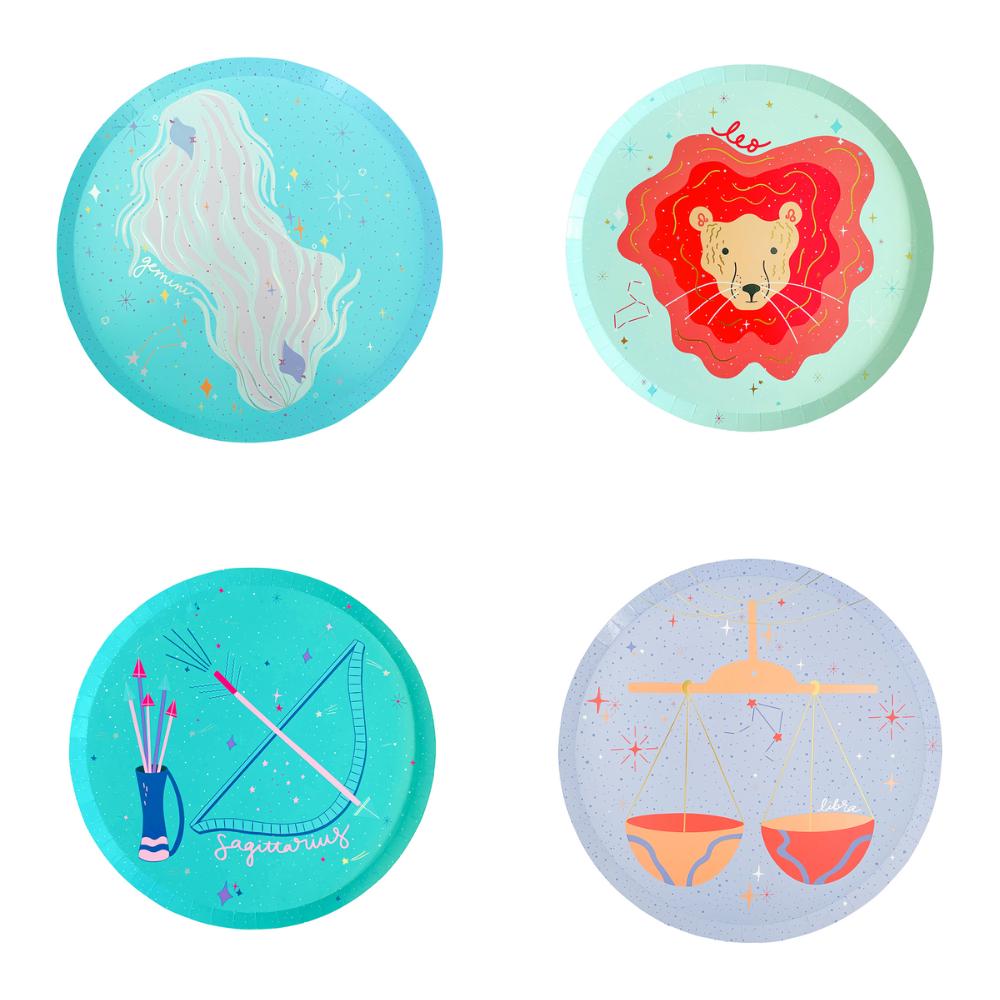 Zodiac Dinner Plate Case Pack, Jollity & Co