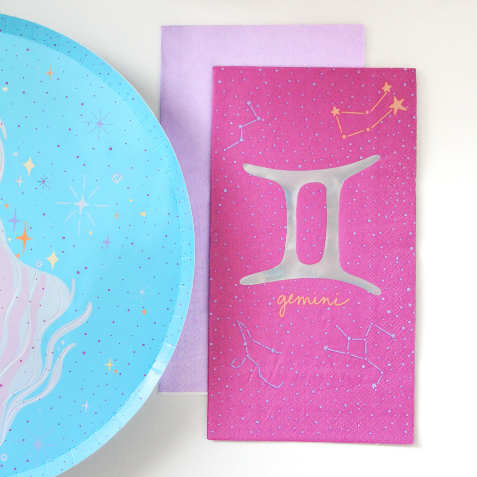 Zodiac Gemini Guest Napkins, Jollity & Co