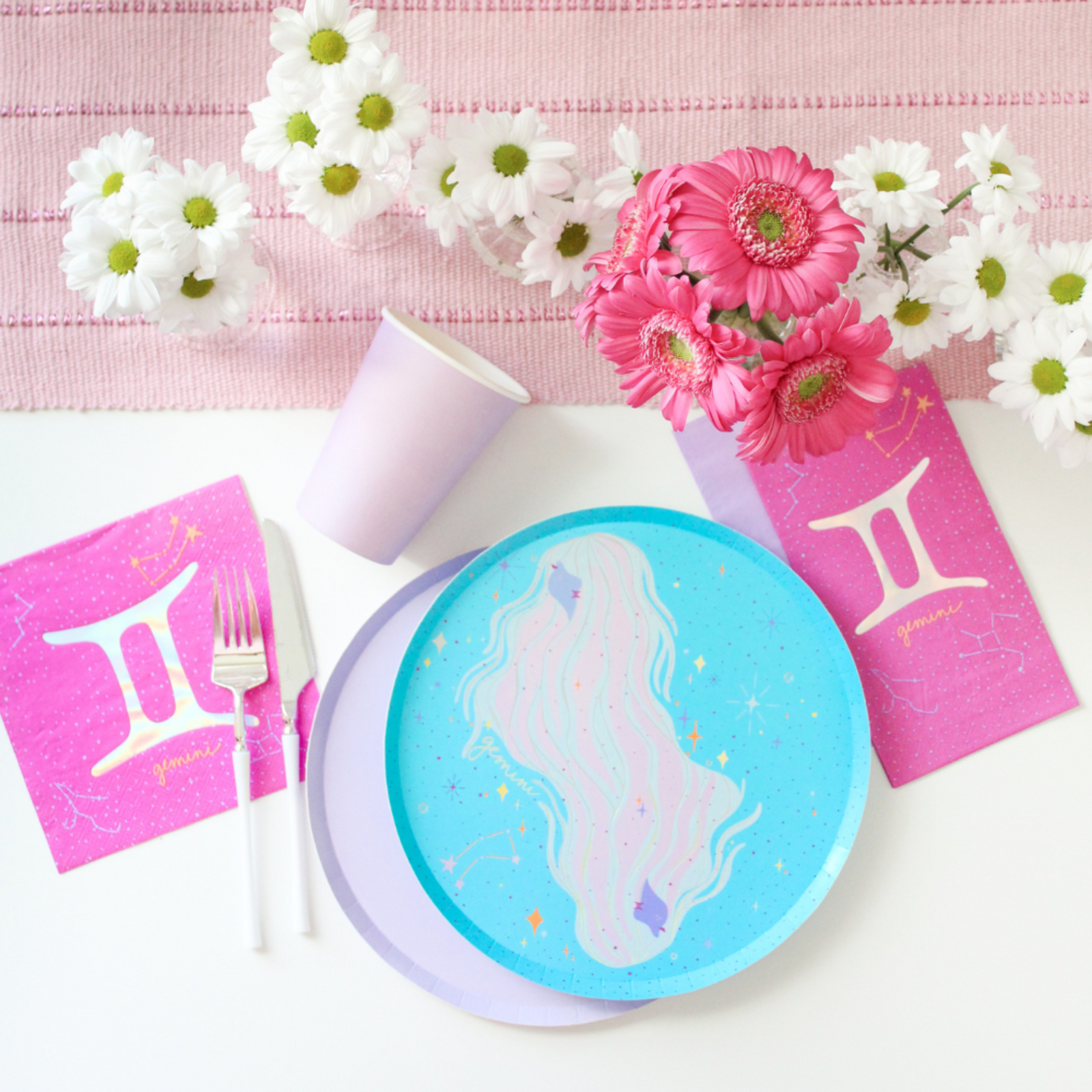 Zodiac Gemini Guest Napkins, Jollity & Co